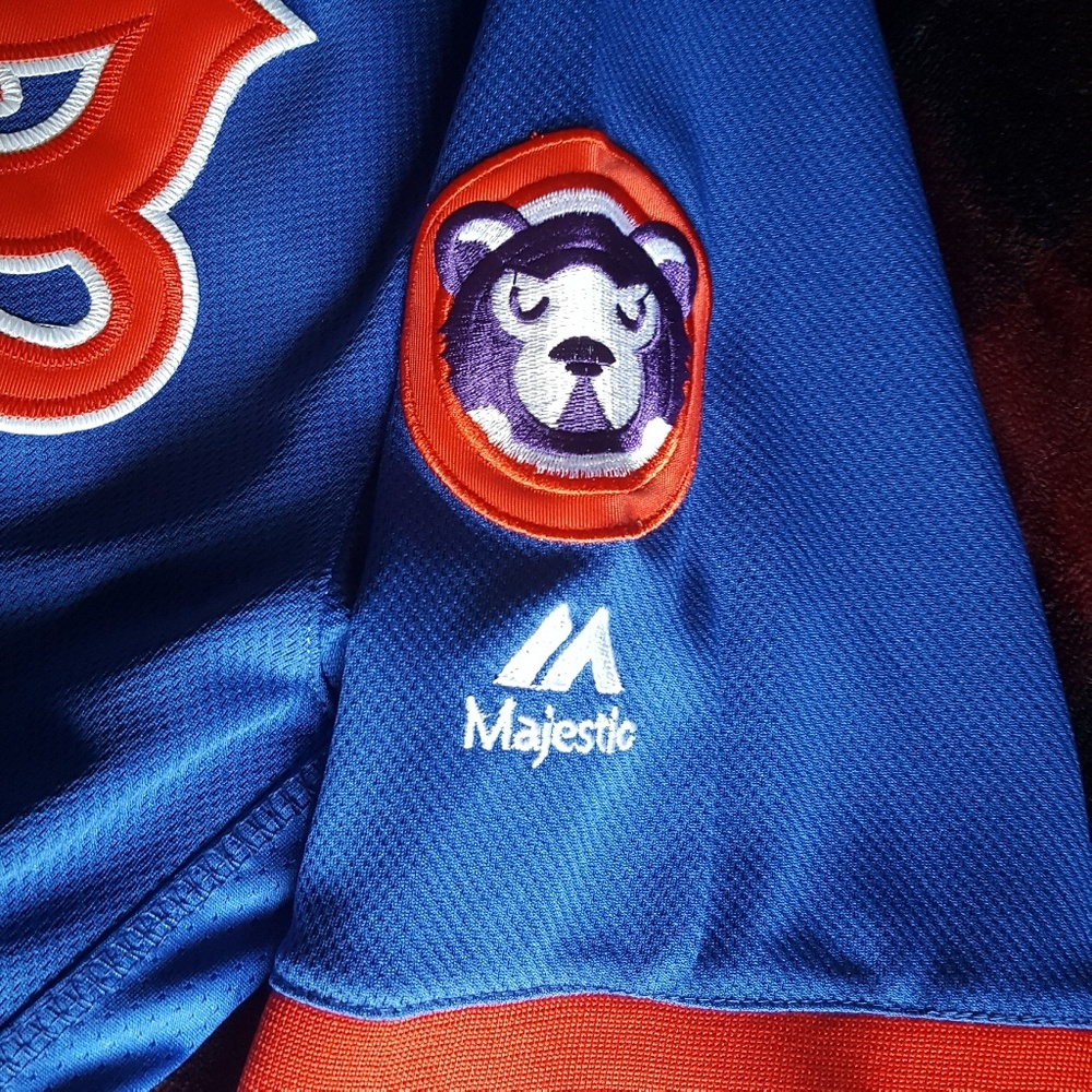 Kris Bryant Chicago Cubs MLB Majestic Jersey Rare - Picture 5 of 6